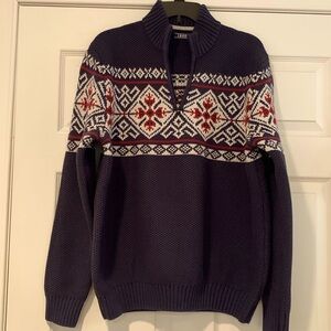 Men’s Izod 1/4 zip sweater